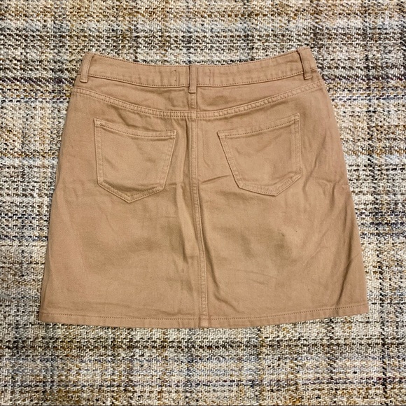 New Look khaki denim mini skirt - Picture 3 of 3